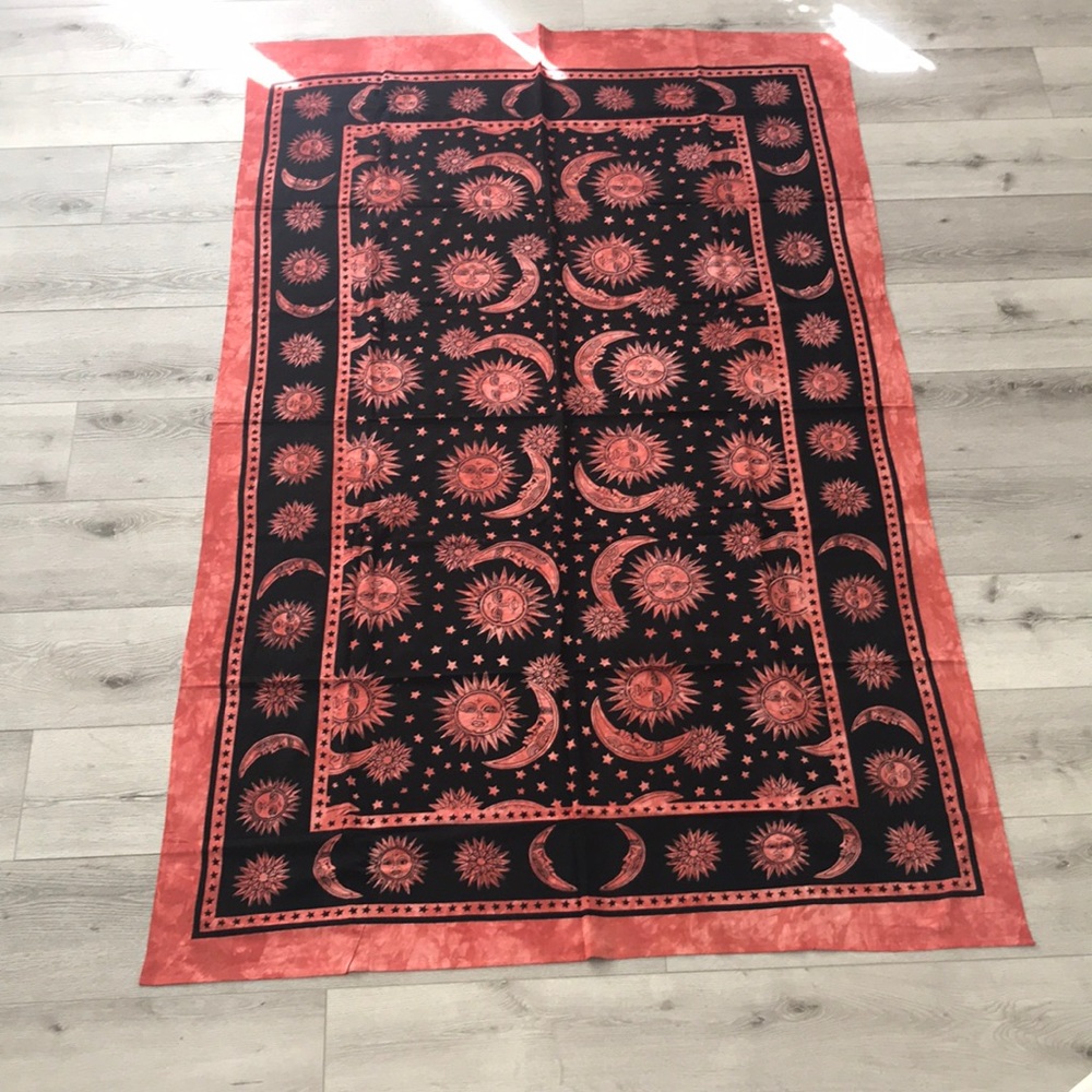 🌞🌛Sun & Moon Wall Tapestry 83x53in
